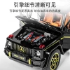 Alloy model, light and music, 1:24 off-road vehicle, big G car model, adult ornament, G63 Rebound Boy toy Application Scenario